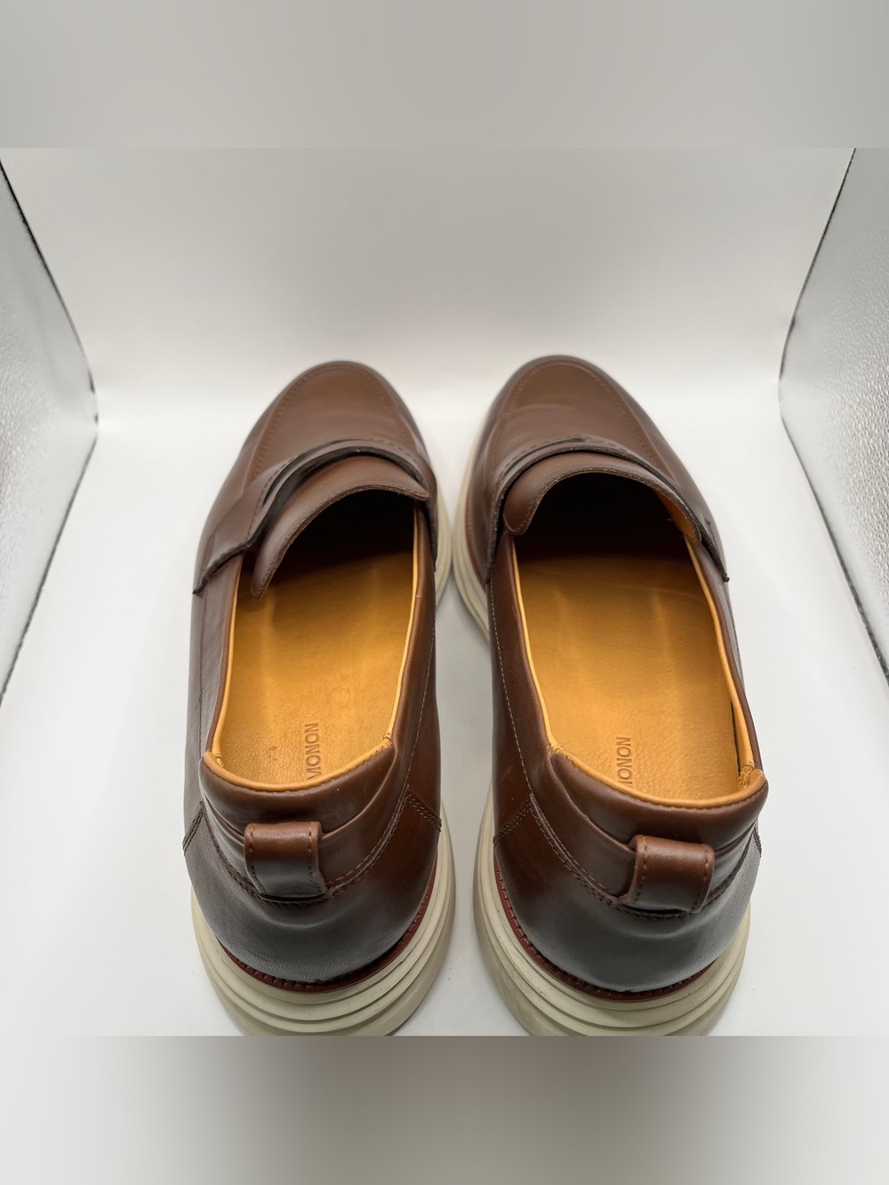 Beckett Simonon Hudson Loafer brown EUC size 14 slip on men’s comfort luxury - Picture 6 of 10